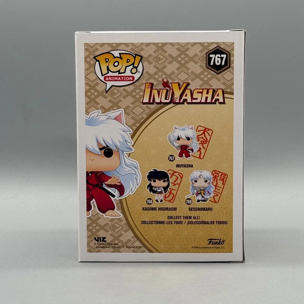 Funko Pop! Animation #767 Inuyasha Vinyl Figure Brand New w/ Protector *Vaulted*